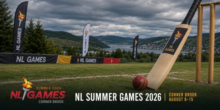 The NL Summer Games 2026 are in Corner Brook, and Cricket Should Be in the Conversation